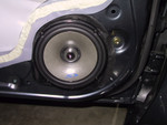Type S driver installed with plastic spacer included with kit.